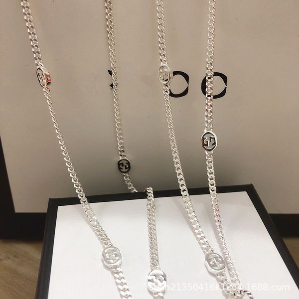 2021 new jewelry 2021 new banana necklace cartoon 925 interlocking double sweater chain versatile trend for men and women, Silver
2021 new jewelry 2021 new banana necklace cartoon 925 interlocking double sweater chain versatile trend for men and women, Silver