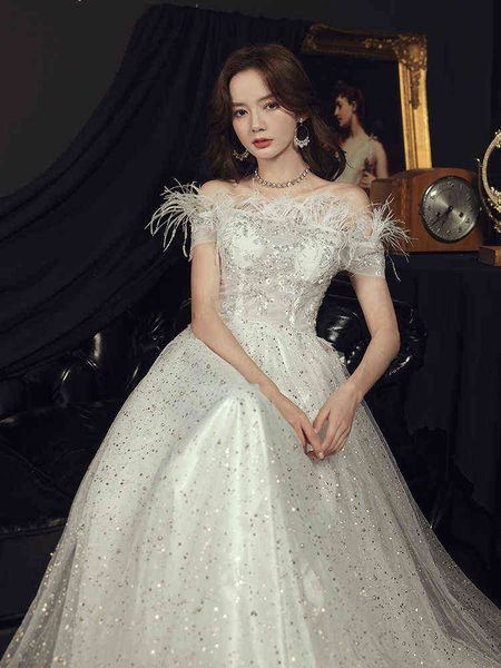 luxury prom dresses one shoulder small evening female 2021 high-end banquet white fairy long style annual meeting host, Black
luxury prom dresses one shoulder small evening female 2021 high-end banquet white fairy long style annual meeting host, Black