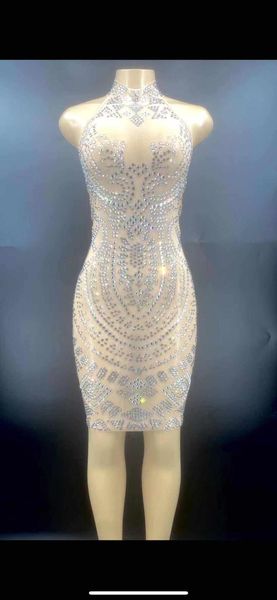 casual dresses style silver rhinestone transparent short dress birthday celebrate outfit evening women dancer sexy, Black;gray
casual dresses style silver rhinestone transparent short dress birthday celebrate outfit evening women dancer sexy, Black;gray