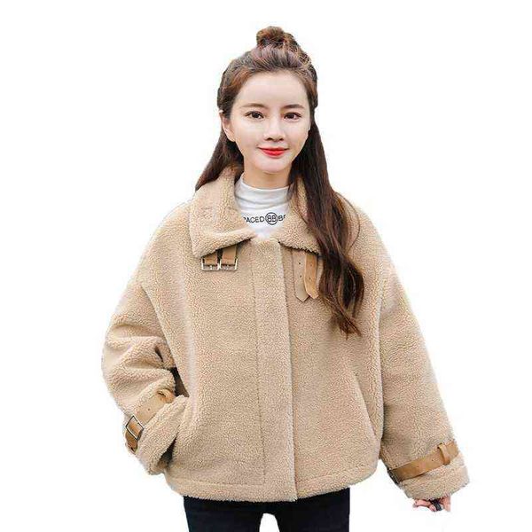 lamb wool coat women's winter 2021 short sheep sheared fur one loose and slim chic fashion, Black;brown
lamb wool coat women's winter 2021 short sheep sheared fur one loose and slim chic fashion, Black;brown