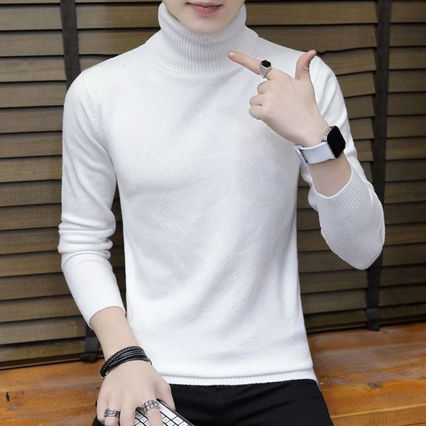 men's sweaters sweatshirt autumn and winter korean high necked sweater solid color warm jacket trend knitwear base shirt dneu, White;black
men's sweaters sweatshirt autumn and winter korean high necked sweater solid color warm jacket trend knitwear base shirt dneu, White;black