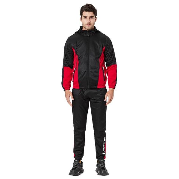 2021spring and autumn men's sportswear youth loose color matching sweater suit casual fashion clothing streetwear gym, White;black
2021spring and autumn men's sportswear youth loose color matching sweater suit casual fashion clothing streetwear gym, White;black