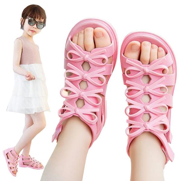 sandals girls sandals, soft sole, non-slip roman style bow student shoes, princess beach shoes, Black;red
sandals girls sandals, soft sole, non-slip roman style bow student shoes, princess beach shoes, Black;red