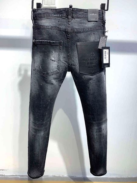 men's jeans mens luxury designer ny ripped cool guy causal hole denim fashion brand fit men washed pants 61282, Blue
men's jeans mens luxury designer ny ripped cool guy causal hole denim fashion brand fit men washed pants 61282, Blue