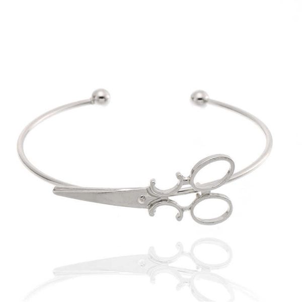 trendy bangle scissors bracelet for women hollow shears bangles adjustable bracelets&bangles hip hop party gifts drop shipping q0719, Black
trendy bangle scissors bracelet for women hollow shears bangles adjustable bracelets&bangles hip hop party gifts drop shipping q0719, Black