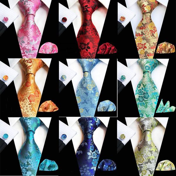 bow ties gusleson classic men tie floral 100% silk jacquard necktie gravata corbatas hanky cufflinks set for formal wedding par, Black;gray
bow ties gusleson classic men tie floral 100% silk jacquard necktie gravata corbatas hanky cufflinks set for formal wedding par, Black;gray