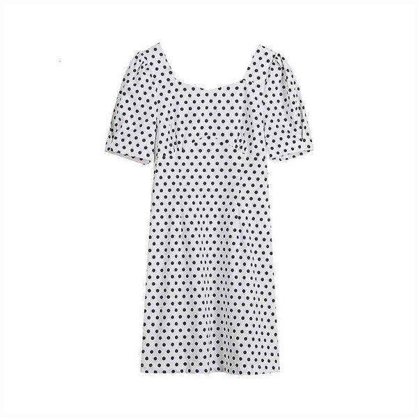 goming french polka dot drs women's 2021 summer style square neck waist temperament mid length skirt n581h, Black;gray
goming french polka dot drs women's 2021 summer style square neck waist temperament mid length skirt n581h, Black;gray