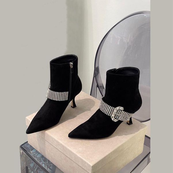 boots thin heels pointed toe short autumn winter rhinestone women shoes black zipper ankle brand design botas de mujer
boots thin heels pointed toe short autumn winter rhinestone women shoes black zipper ankle brand design botas de mujer