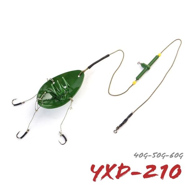 carp fishing tackle for feeder 1pcs 40g/50g/60g group with sharp hook hair rigs line 02 hooks
carp fishing tackle for feeder 1pcs 40g/50g/60g group with sharp hook hair rigs line 02 hooks