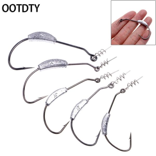 fishing crank barbed lead offset lure hooks soft bait pin tackle accessories set 
fishing crank barbed lead offset lure hooks soft bait pin tackle accessories set