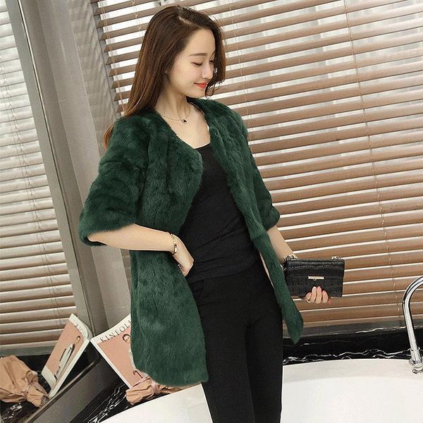 women's fur & faux 2021 women winter mid-long real coats female slim plus size outwear ladies genuine warm solid jackets u679, Black
women's fur & faux 2021 women winter mid-long real coats female slim plus size outwear ladies genuine warm solid jackets u679, Black