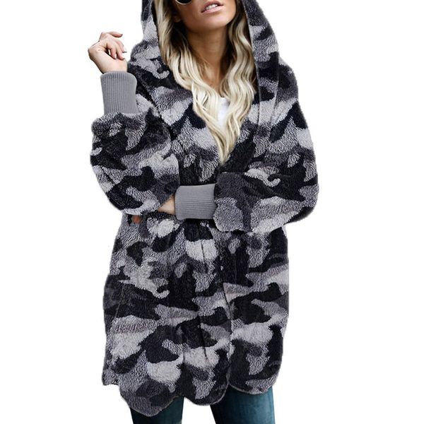 coats coat long sleeve women's faux-fur shaggy open front outwear hooded jacket winter fashion padded ladies plush, Tan;black
coats coat long sleeve women's faux-fur shaggy open front outwear hooded jacket winter fashion padded ladies plush, Tan;black