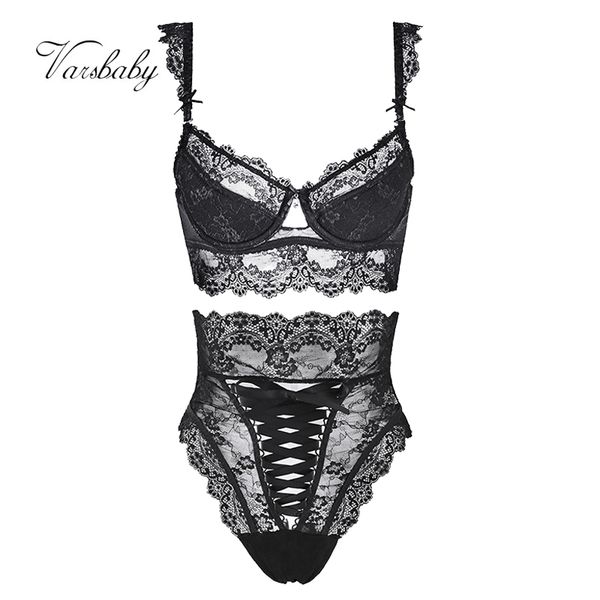varsbaby 2pcs floral lace underwear women large size comfortable bra+high-waist panty lingerie set, Red;black
varsbaby 2pcs floral lace underwear women large size comfortable bra+high-waist panty lingerie set, Red;black