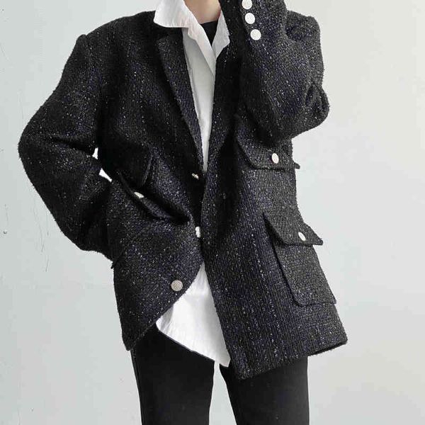 men's suits & blazers autumn men vintage fashion loose casual wool jacket women oversize streetwear coat male blazer vhl4, White;black
men's suits & blazers autumn men vintage fashion loose casual wool jacket women oversize streetwear coat male blazer vhl4, White;black