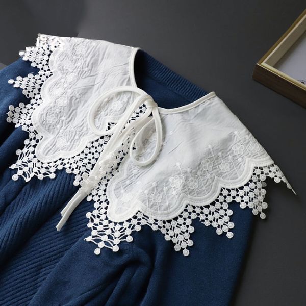 vintage white women detachable collar necklace lapel shirt fake false woman lace tie neckwear nep kraagie, Blue;purple
vintage white women detachable collar necklace lapel shirt fake false woman lace tie neckwear nep kraagie, Blue;purple