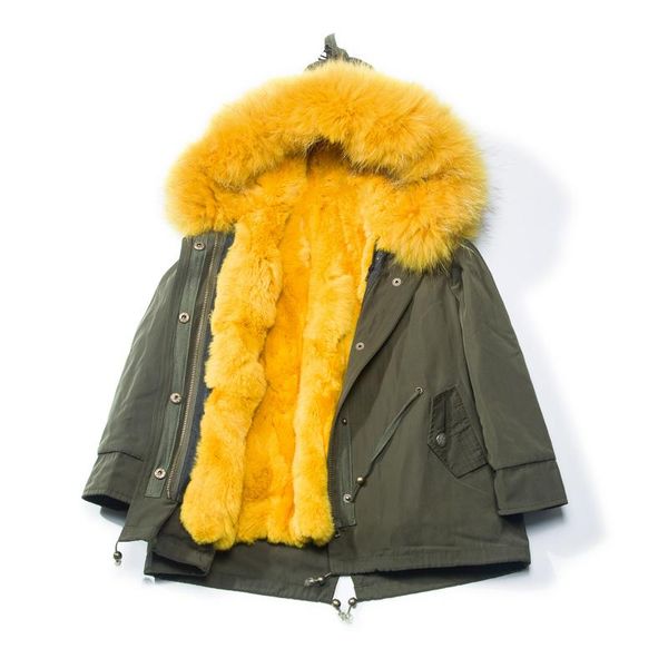 women's fur & faux 2021 natural raccoon collar liner army green parka child girl coat christmas clothes winter fashion real, Black
women's fur & faux 2021 natural raccoon collar liner army green parka child girl coat christmas clothes winter fashion real, Black