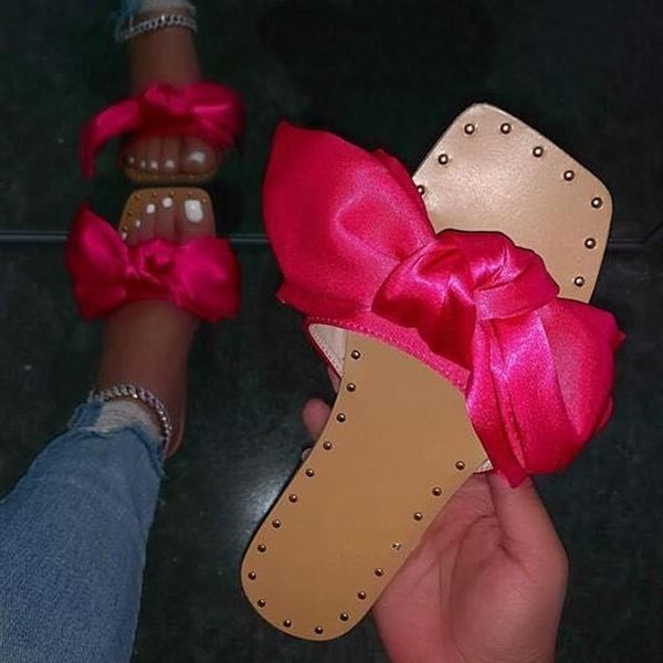 slippers women summer solid butterfly knot flat heel outdoor slides fashion casual beach female ladies shoes zapatos de mujer, Black
slippers women summer solid butterfly knot flat heel outdoor slides fashion casual beach female ladies shoes zapatos de mujer, Black