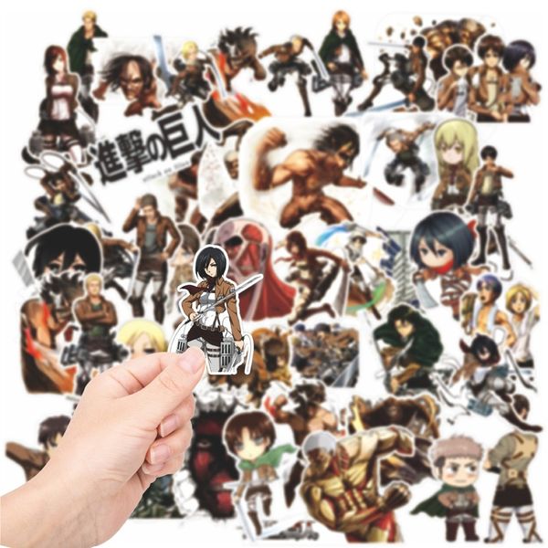 Attack on Giant Graffiti 50 printed savage stickers high-quality waterproof and repeatable pasting
Attack on Giant Graffiti 50 printed savage stickers high-quality waterproof and repeatable pasting