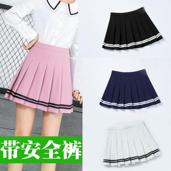 skirts 2021 autumn preppy style pleated skirt women kawaii high waist bottom striped zipper a line black white mini
skirts 2021 autumn preppy style pleated skirt women kawaii high waist bottom striped zipper a line black white mini