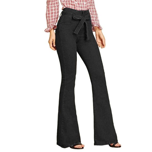 women pants light full length regular wide leg large size lacing jeans high waist stretch slim flare l529 women's, Blue
women pants light full length regular wide leg large size lacing jeans high waist stretch slim flare l529 women's, Blue