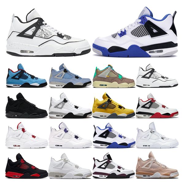 men basketball shoes 4s diy shimmer university blue white oreo black cat fire red purple womens mens sports sneakers trainers 5.5-13
men basketball shoes 4s diy shimmer university blue white oreo black cat fire red purple womens mens sports sneakers trainers 5.5-13