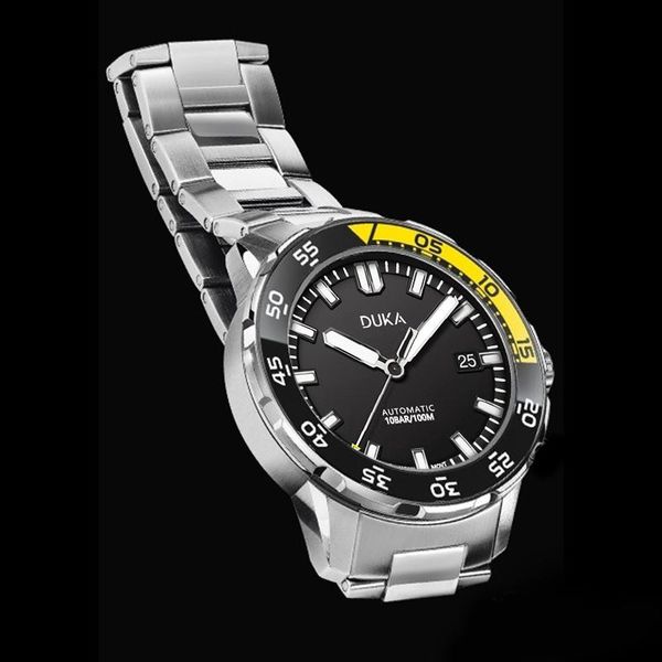 wristwatches 2021 duka men's mechanical wristwatch automatic watch for men steel diver clock man japan nh35 reloj hombre, Slivery;brown
wristwatches 2021 duka men's mechanical wristwatch automatic watch for men steel diver clock man japan nh35 reloj hombre, Slivery;brown
