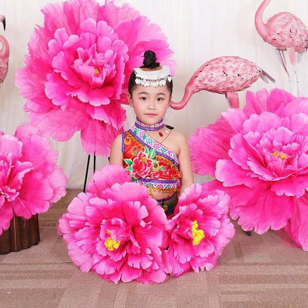 decorative flowers & wreaths artificial flower head fake peony handhold dance performance scene stage show props diy home wedding backdrop d
decorative flowers & wreaths artificial flower head fake peony handhold dance performance scene stage show props diy home wedding backdrop d
