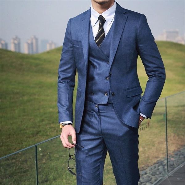 men's suits & blazers mr. lu san's homemade gaoding exquisite slim blue suit, White;black
men's suits & blazers mr. lu san's homemade gaoding exquisite slim blue suit, White;black