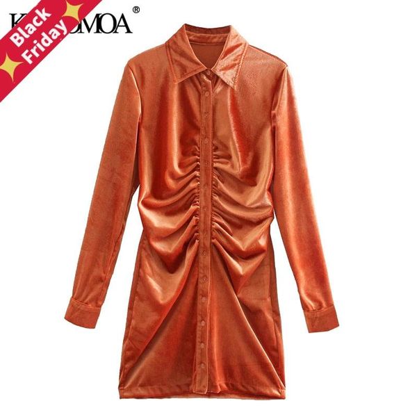 casual dresses women 2022 chic fashion pleated velvet mini dress vintage long sleeve button-up female vestidos mujer, Black;gray
casual dresses women 2022 chic fashion pleated velvet mini dress vintage long sleeve button-up female vestidos mujer, Black;gray