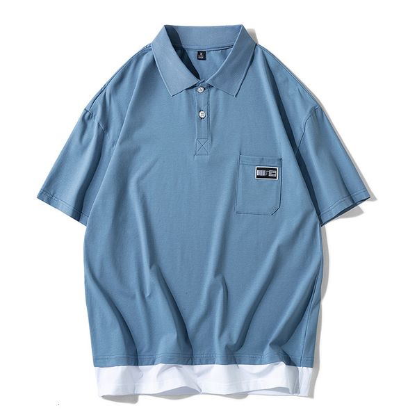 men's polos summer classic shirt men patchwork solid short sleeve tee breathable man sportswear golf tennis s 4xl c5or, White;black
men's polos summer classic shirt men patchwork solid short sleeve tee breathable man sportswear golf tennis s 4xl c5or, White;black