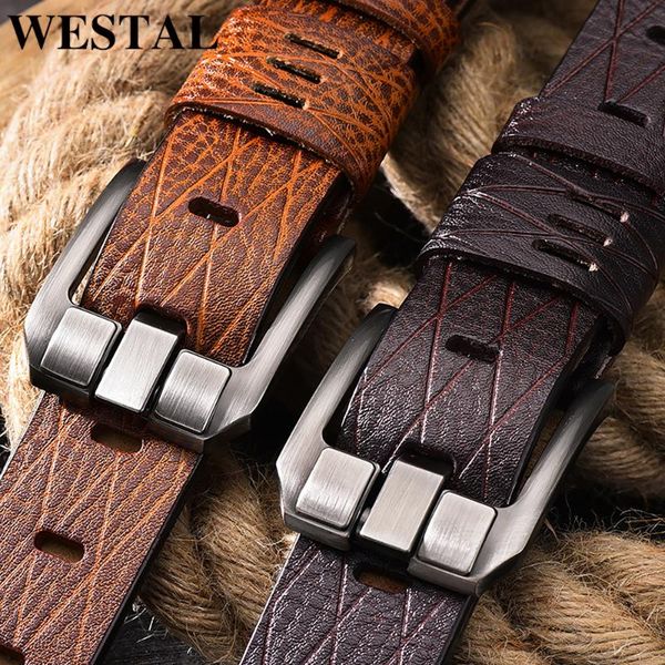 belts westal genuine leather cowhide belt fashion cow skin for male luxury designer men's, Black;brown
belts westal genuine leather cowhide belt fashion cow skin for male luxury designer men's, Black;brown