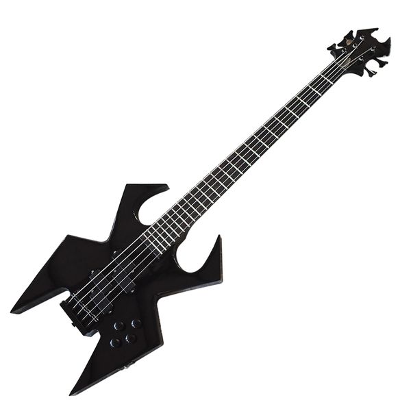 factory outlet-5 strings black unusual shaped electric bass guitar with 24 frets,rosewood fretboard
factory outlet-5 strings black unusual shaped electric bass guitar with 24 frets,rosewood fretboard