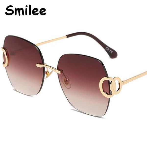 sunglasses 2021 modern frameless designer women summer beach travel rimless square sun glasses female gradient brown sunscreens, White;black
sunglasses 2021 modern frameless designer women summer beach travel rimless square sun glasses female gradient brown sunscreens, White;black