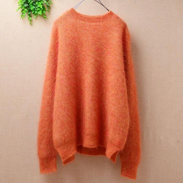 women's sweaters women fashion real hairy fluffy angora wool mohair knitting basic loose pullover sweater spring winter ladies, White;black
women's sweaters women fashion real hairy fluffy angora wool mohair knitting basic loose pullover sweater spring winter ladies, White;black
