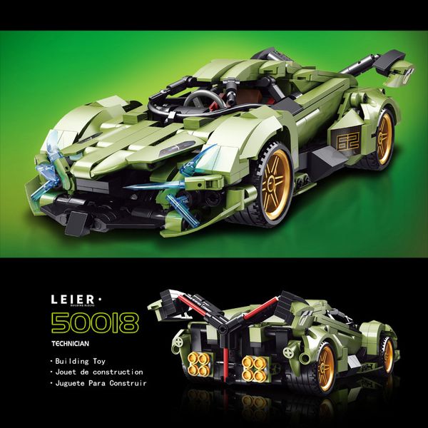 Technical Racing Building Blocks Speed Champion Series Supercar Model Brick kids Educational Toys lamborghing car
Technical Racing Building Blocks Speed Champion Series Supercar Model Brick kids Educational Toys lamborghing car