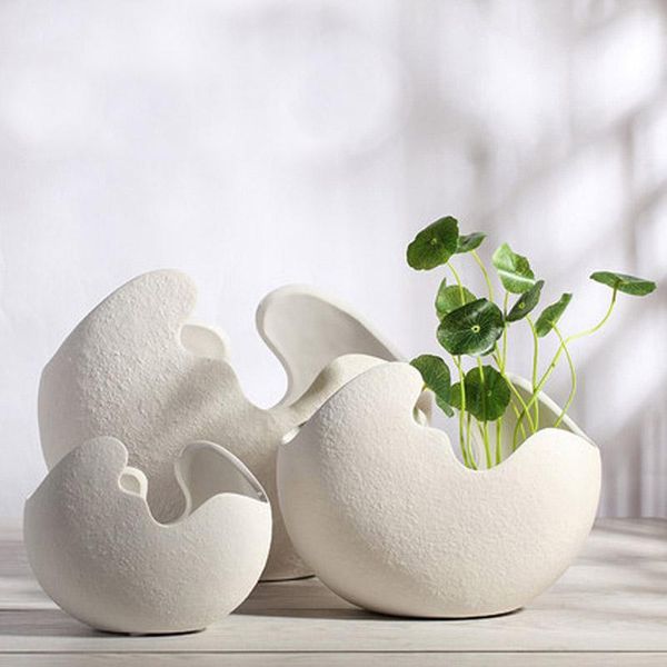 vases modern ceramic vase white ceramics egg shell art flower pot vegetarian home deskdecoration ornaments crafts gift
vases modern ceramic vase white ceramics egg shell art flower pot vegetarian home deskdecoration ornaments crafts gift