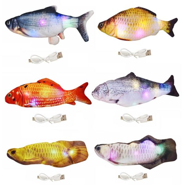 cat toys simulation dancing moving fish electric cats interactive toy usb charger dog chew bite supplies pet animal shaped doll
cat toys simulation dancing moving fish electric cats interactive toy usb charger dog chew bite supplies pet animal shaped doll