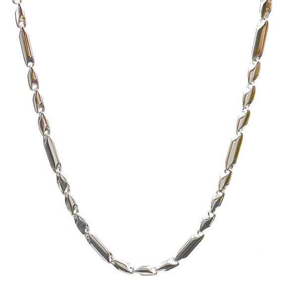 4mm 21.6 inch silver shiny stainless steel stick link chain necklace for mens smooth
4mm 21.6 inch silver shiny stainless steel stick link chain necklace for mens smooth