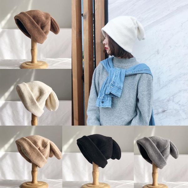 beanie/skull caps draping ears fur hat knitted wool for autumn and winter korean version of japanese, Blue;gray
beanie/skull caps draping ears fur hat knitted wool for autumn and winter korean version of japanese, Blue;gray