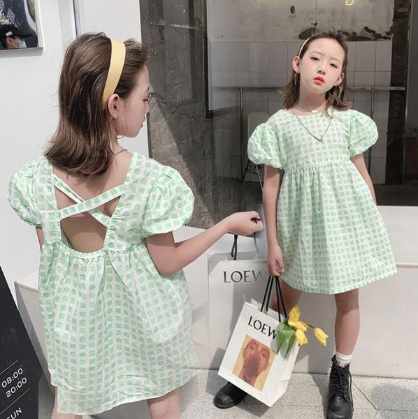 girl's dresses 2021 korean style girls plaid dress fashion summer 4-9 years a634, Red;yellow
girl's dresses 2021 korean style girls plaid dress fashion summer 4-9 years a634, Red;yellow