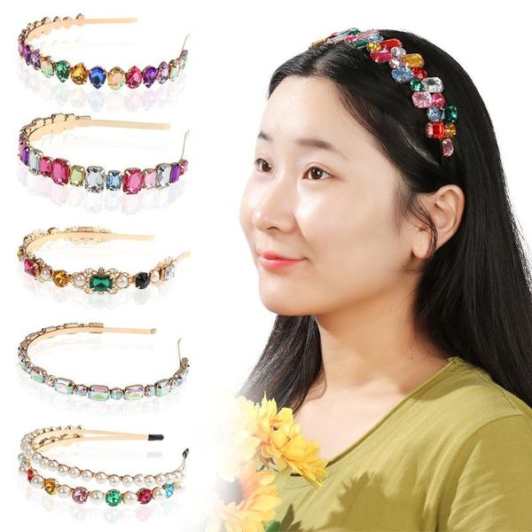 hair clips & barrettes elegant baroque style luxury head wrap rhinestone headband gem crystal pearl band, Golden;silver
hair clips & barrettes elegant baroque style luxury head wrap rhinestone headband gem crystal pearl band, Golden;silver