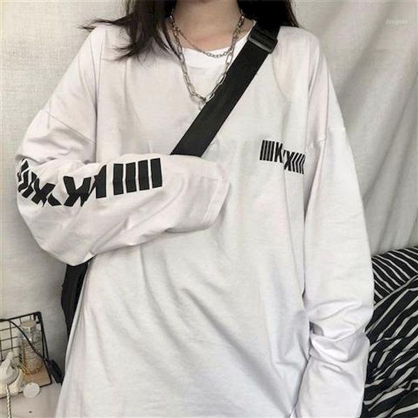 spring autumn letter printing long sleevet-shirt korean harajuku graphic tees women streetwear fashion goth gothic women's t-shirt, White
spring autumn letter printing long sleevet-shirt korean harajuku graphic tees women streetwear fashion goth gothic women's t-shirt, White