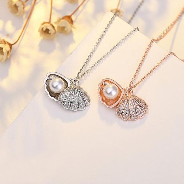korean creative 925 sterling silver fashion stylish pearl shell choker necklaces for women girls party gift fine jewelry 2y1437 chains
korean creative 925 sterling silver fashion stylish pearl shell choker necklaces for women girls party gift fine jewelry 2y1437 chains
