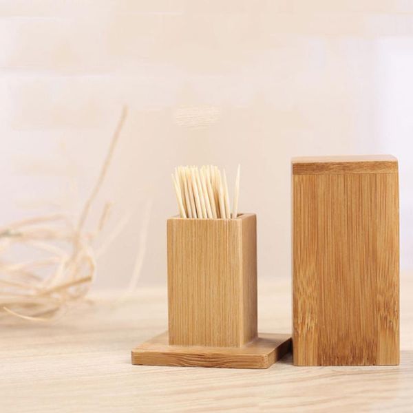 2pcs natural bamboo toothpick box with cover square restaurant el container simple and elegant vibe healthy durable storage bottles & jars
2pcs natural bamboo toothpick box with cover square restaurant el container simple and elegant vibe healthy durable storage bottles & jars