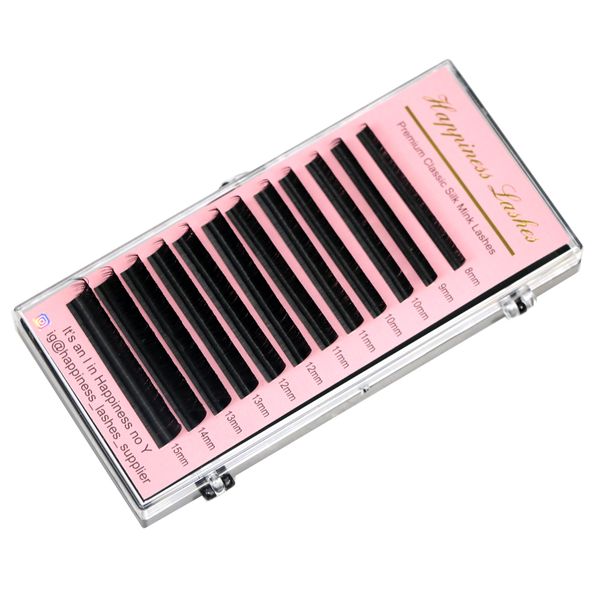 premium eyelash extension supplies volume individual silk mink eye lashes soft and natural 12 rows
premium eyelash extension supplies volume individual silk mink eye lashes soft and natural 12 rows