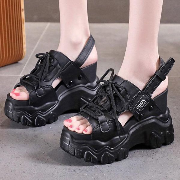 rimocy summer high heel platform sandals women 2021 fashion breathable non slip wedges shoes ladies outdoor sandalias de mujeres dress, Black
rimocy summer high heel platform sandals women 2021 fashion breathable non slip wedges shoes ladies outdoor sandalias de mujeres dress, Black