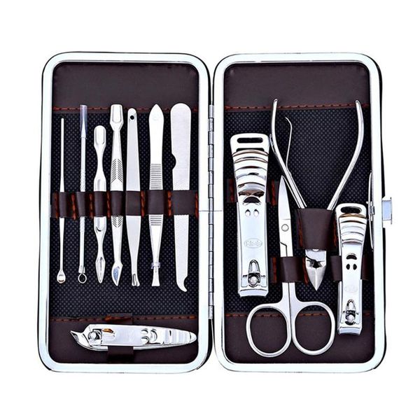 nail art kits 12pcs stainless steel manicure set kit pedicure scissor tweezer knife ear pick utility clipper care tool sets
nail art kits 12pcs stainless steel manicure set kit pedicure scissor tweezer knife ear pick utility clipper care tool sets