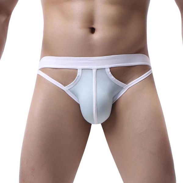 men's underwear minimalist casual cotton panties ultra-thin hit color stitched hollow underpants, Black;white
men's underwear minimalist casual cotton panties ultra-thin hit color stitched hollow underpants, Black;white