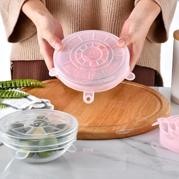 kitchen storage & organization multifunctional 6pcs/set preservation cover silicone stretch lids extensible silica gel vegetable bowl
kitchen storage & organization multifunctional 6pcs/set preservation cover silicone stretch lids extensible silica gel vegetable bowl