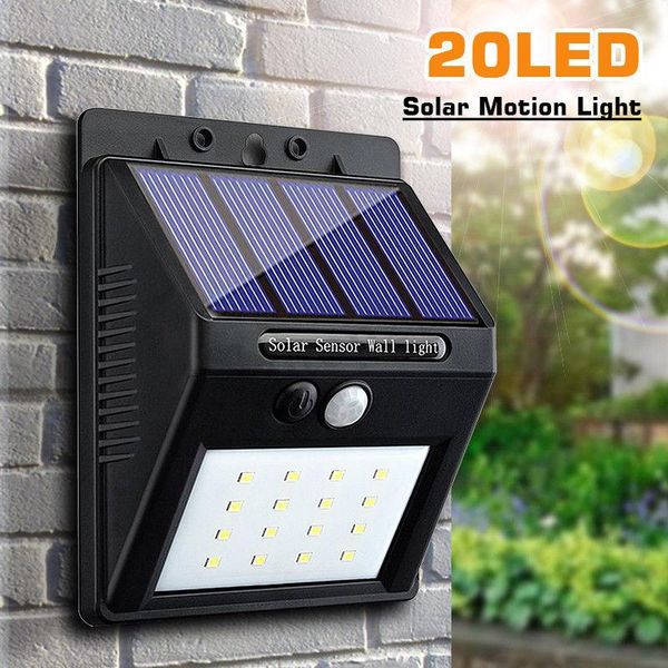 solar lamps powered 20 led pir motion sensor wall light waterproof outdoor paths yard garden security street lamp lantern emergency
solar lamps powered 20 led pir motion sensor wall light waterproof outdoor paths yard garden security street lamp lantern emergency